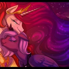 Схема вышивки «дружба это чудо»