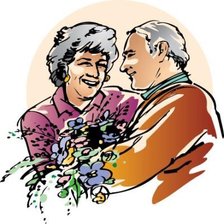 Схема вышивки «дорогие мои старики»