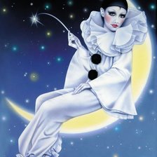 Схема вышивки «пьеро»