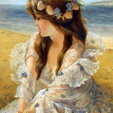 Схема вышивки «васильковая нежность»