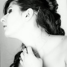 Схема вышивки «я черобелое»