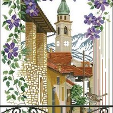 Схема вышивки «чудесный вид»