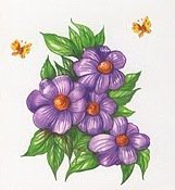 цветы для подушки