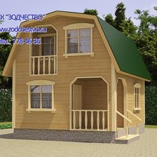 Схема вышивки «теремок»