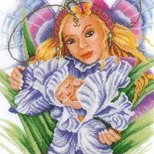 Схема вышивки «АНГЕЛ МАТЕРИНСТВА»
