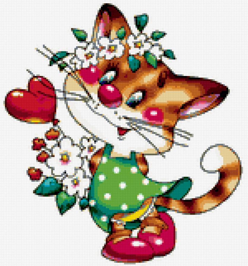 кошка - кошка, детям, маленькая - предпросмотр