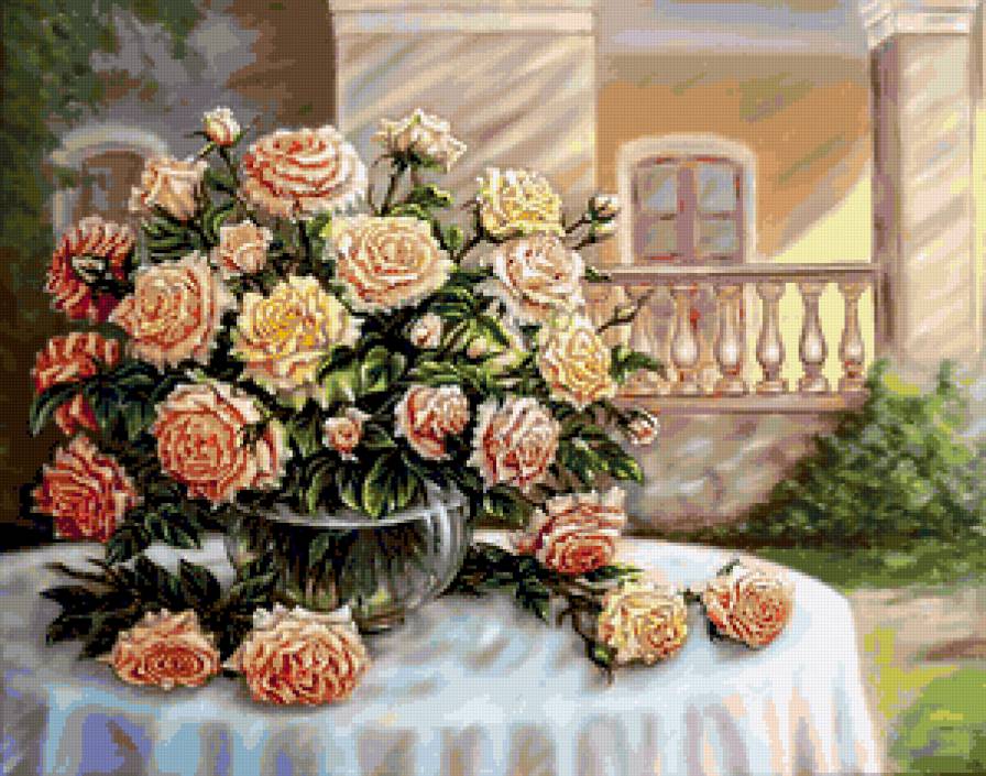 прекрасные розы - предпросмотр