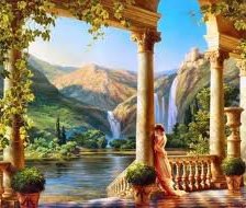 Схема вышивки «идилия»