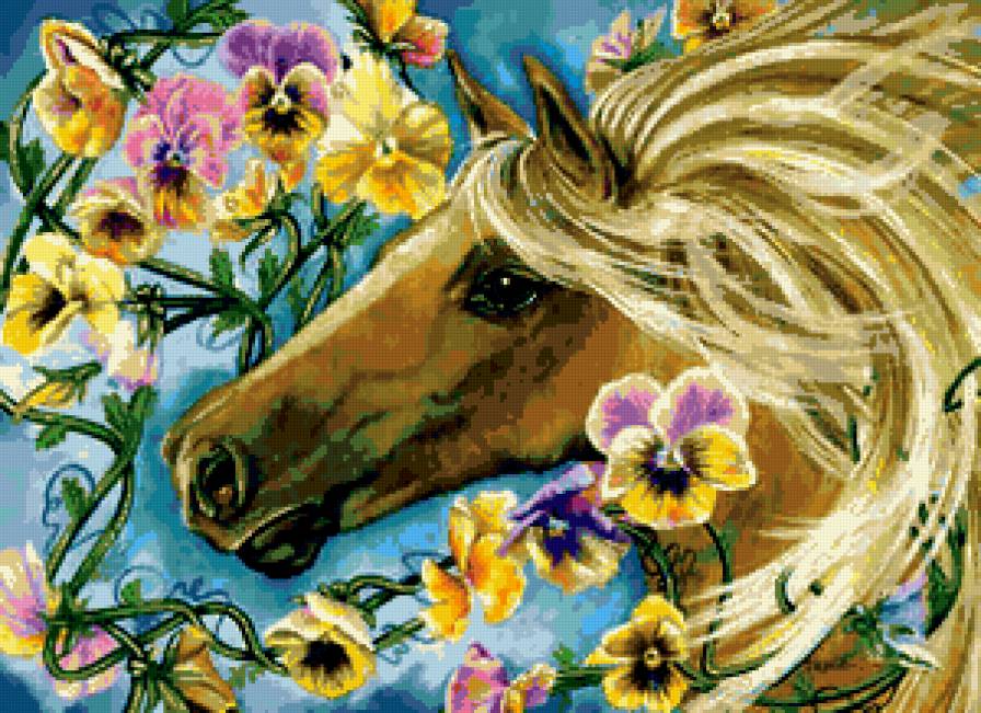 красавица лошадка - предпросмотр