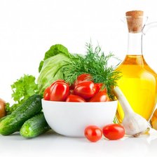 Схема вышивки «овощи»