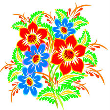 Схема вышивки «букетик»