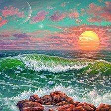 Красный закат