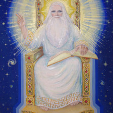 Схема вышивки «БОГ РОД»