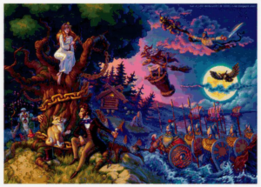 у Лукоморья - сказки - предпросмотр