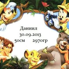 Схема вышивки «даня»