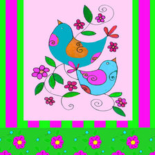 Схема вышивки «подушка»