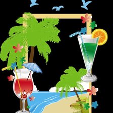 Схема вышивки «пляжный сезон»