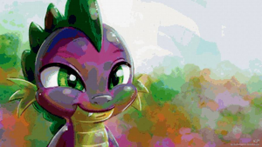 Спайки - мой маленький пони - предпросмотр