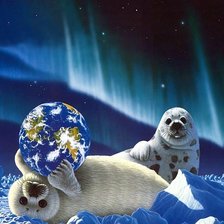 Схема вышивки «котики»