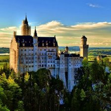 Схема вышивки «Замок»