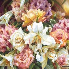 Схема вышивки «1»