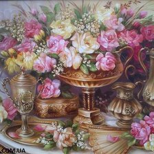 Схема вышивки «букет»