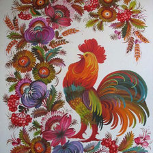 Схема вышивки «русский узор»