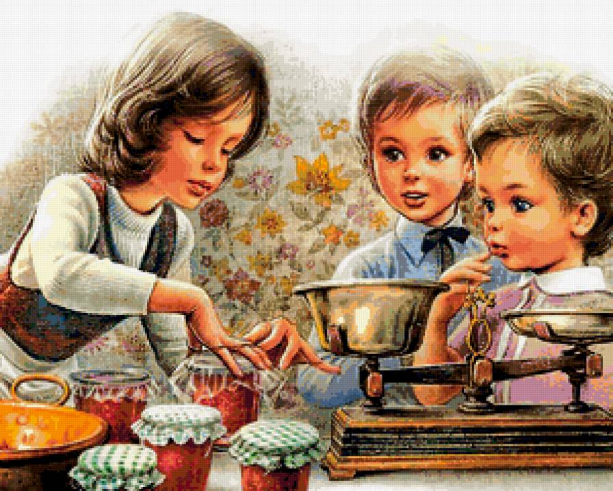 детские игры - девочка, дети, мальчик - предпросмотр