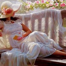 Схема вышивки «Отдых»