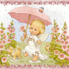 Схема вышивки «Ангелочки»