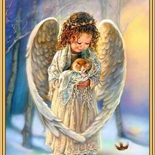 Схема вышивки «Ангелочки»