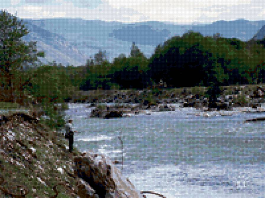 Теберда - природа, пейзаж - предпросмотр