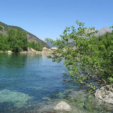 Схема вышивки «Домбай,Теберда»