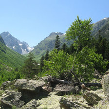 Схема вышивки «Домбай»