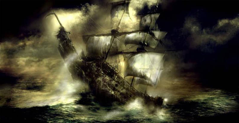 корабль - море, корабль - оригинал