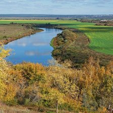 Схема вышивки «донская излучина»