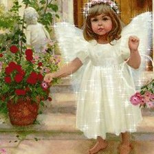 Схема вышивки «Ангелочек))»