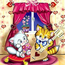 Схема вышивки «Романс для любимой»