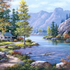 Схема вышивки «картина»