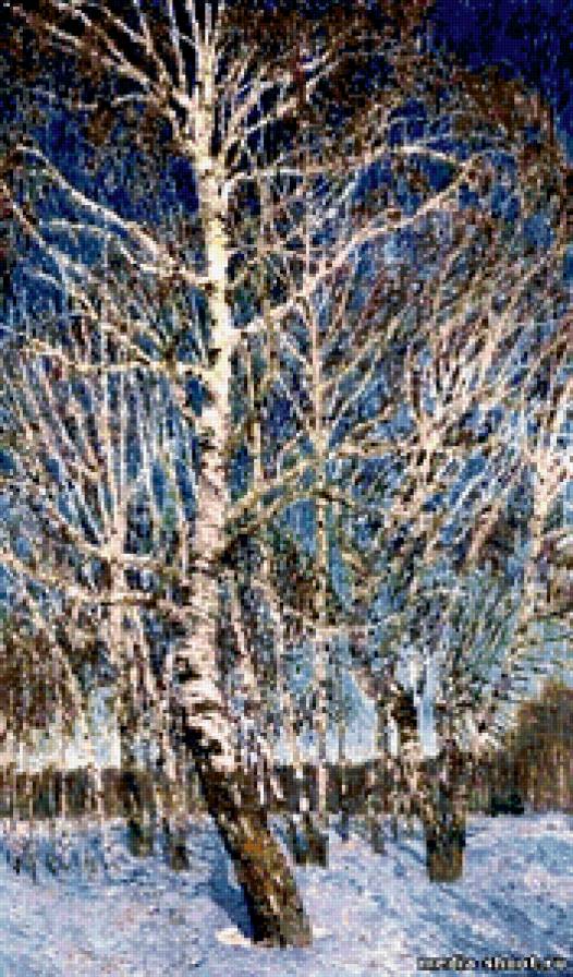 Грабарь Игорь "Февральская лазурь" - картина, февральская лазурь, шедевр, грабарь игорь - предпросмотр