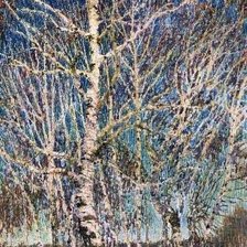 Схема вышивки «Грабарь Игорь "Февральская лазурь"»