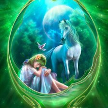 Схема вышивки «Волшебный лес»