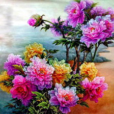 Схема вышивки «китайская живопись»