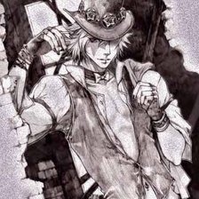 Схема вышивки «Шляпник»