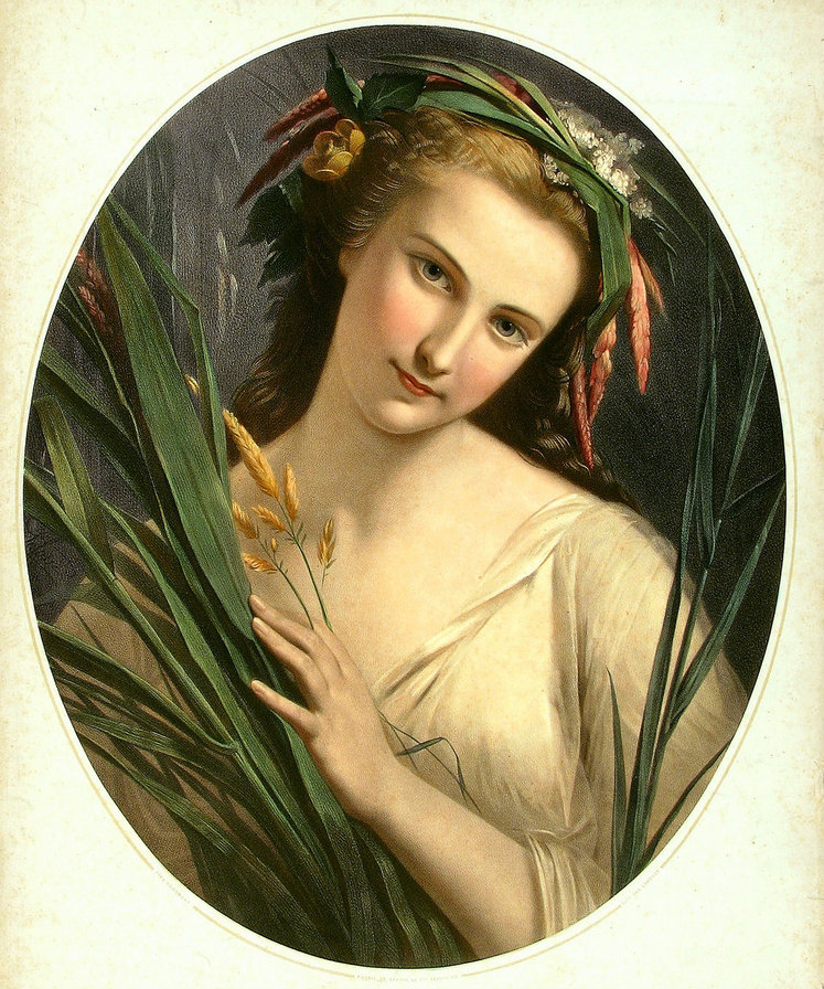 картина - девушка, портрет - оригинал