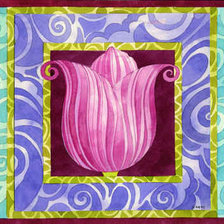 Схема вышивки «сюжет для подушки»