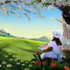 Схема вышивки «сказка»