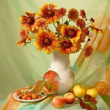 Схема вышивки «рудбекии»