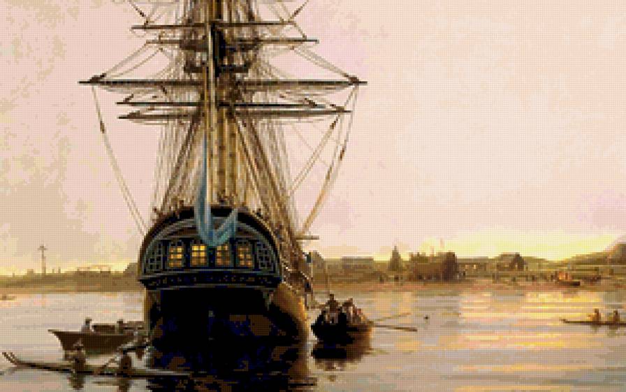 №388055 - океан, корабли, море - предпросмотр