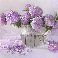 Схема вышивки «астры»